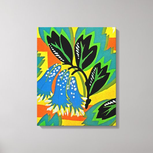 Seguy's Art Deco 8 op Emporio Moffa Canvas Afdruk (Voorkant)