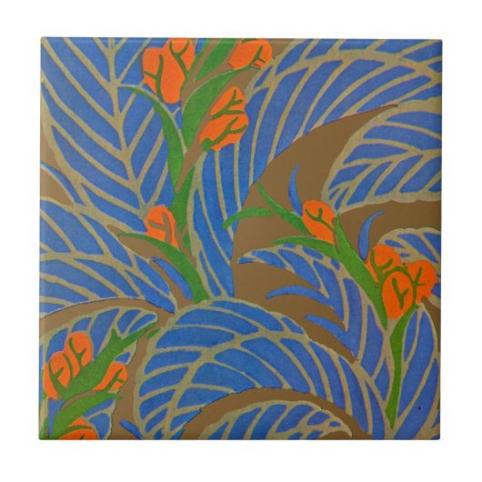 Seguy's Art Deco #9 op Emporio Moffa Tegeltje (Voorkant)