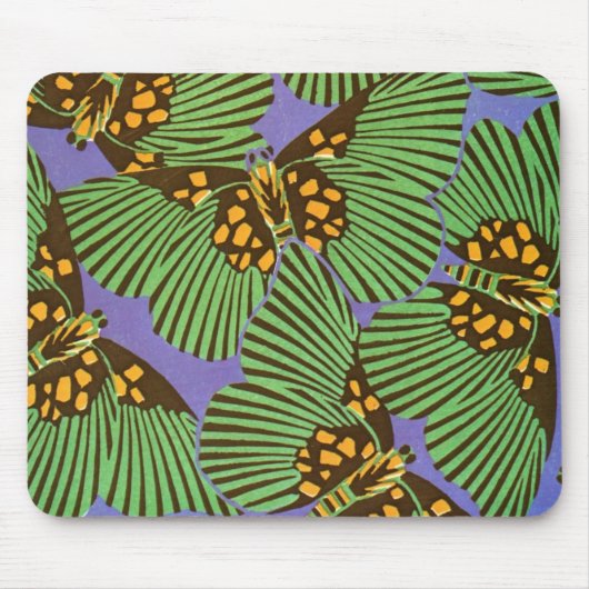 Séguy's Art Deco Butterflies Muismat (Voorkant)