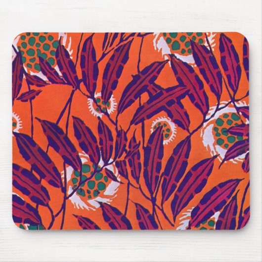 Séguy's Art Deco Floral Muismat (Voorkant)