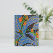 Seguy's Art Deco Tropical Night - Briefkaart (Staand voorkant)