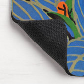 Seguy's Art Deco Tropical Night - Mousepad Muismat (Hoek)