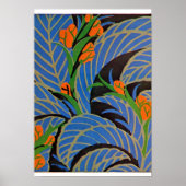 Seguy's Art Deco Tropical Night - Print (Voorkant)