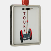 SEGWAY TOURS METALEN ORNAMENT (Rechts)