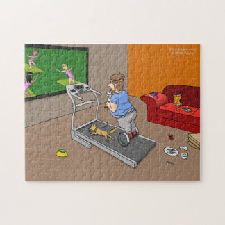 Segway Workout Jigzaag Puzzle Legpuzzel