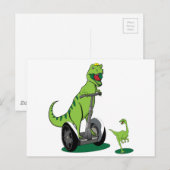 Segwayasaurus Briefkaart (Voorkant / Achterkant)