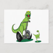 Segwayasaurus Briefkaart (Voorkant)