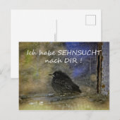 Sehnsucht nach Dir - Briefkaart (Voorkant / Achterkant)