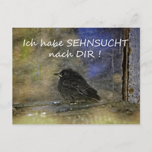 Sehnsucht nach Dir - Briefkaart (Voorkant)