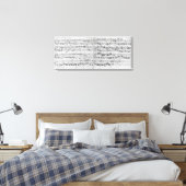 Sei Gegrusset Iesu Gutig Canvas Afdruk (Insitu (Slaapkamer))