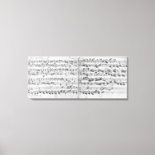 Sei Gegrusset Iesu Gutig Canvas Afdruk (Voorkant)