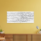 Sei Gegrusset Iesu Gutig Canvas Afdruk (Insitu (Woonkamer))