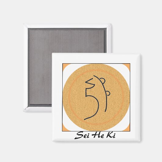 Sei He Ki Reiki Symbol Magneet (Voorkant / Achterkant)