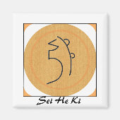 Sei He Ki Reiki Symbol Magneet (Voorkant)