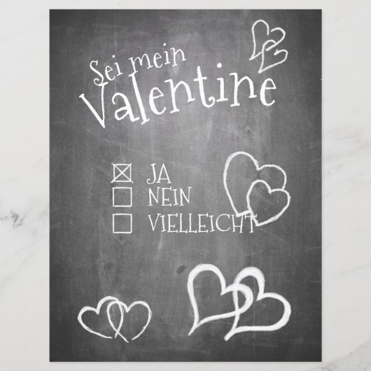 Sei mein Valentijn (Voorkant)
