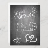 Sei mein Valentijn (Voorkant / Achterkant)