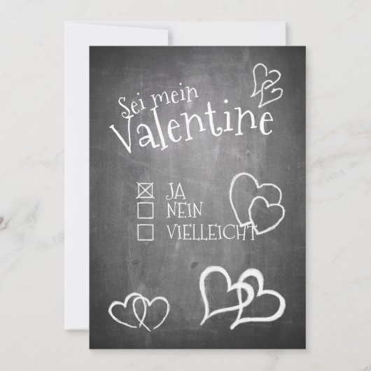 Sei mein Valentijn (Voorkant)