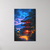 Seichi no Yoru (Gewijde Nacht) Canvas Afdruk (Voorkant)