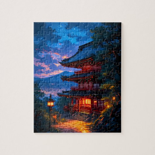 Seichi no Yoru (Gewijde Nacht) Legpuzzel (Verticaal)