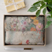 Seidenpapier Decoupage Herbst Wildblumen Var03 Tissuepapier (Geschenk)