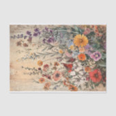 Seidenpapier Decoupage Herbst Wildblumen Var04 Tissuepapier (Voorkant)