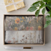 Seidenpapier Decoupage Herbst Wildblumen Var05 Tissuepapier (Geschenk)