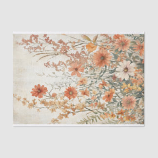 Seidenpapier Decoupage Herbst Wildblumen Var06 Tissuepapier