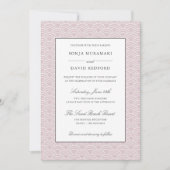 Seigaiha | Dusty Roos Japans golfslagstrand bruilo Kaart (Voorkant)