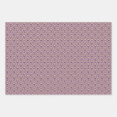 Seigaiha (golf) patroon inpakpapier vel (Voorkant 2)