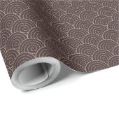 Seigaiha Japanse Golf Cadeaupapier (Rol Hoek)