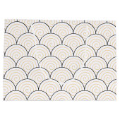 Seigaiha Japanse Golf Groot Cadeauzakje (Achterkant)