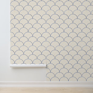 Seigaiha Patroon Behang