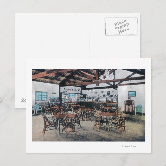 Seigler Hot Springs Store, Post Kantoor Briefkaart (Voorkant / Achterkant)