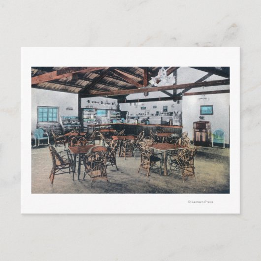 Seigler Hot Springs Store, Post Kantoor Briefkaart (Voorkant)