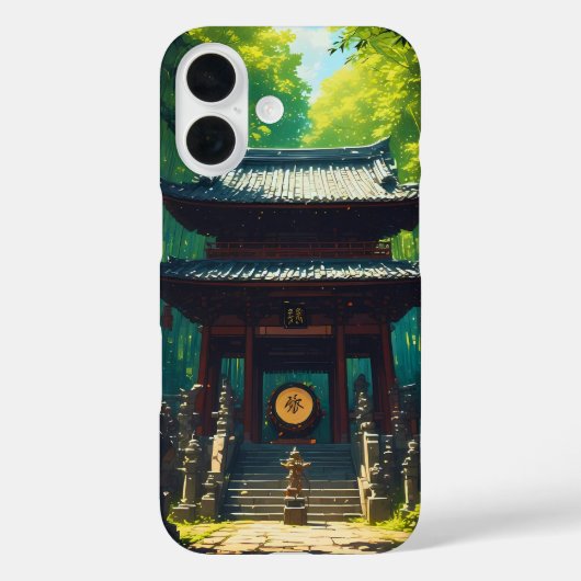 "Seijaku no Mon" – Gate of Tranquility Case-Mate iPhone Case (Achterkant)