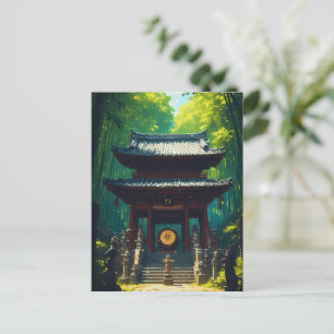 "Seijaku no Mon" – Poort van Tranquiliteit Briefkaart