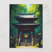 "Seijaku no Mon" – Poort van Tranquiliteit Briefkaart (Voorkant)