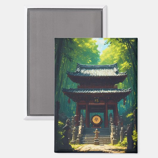 "Seijaku no Mon" – Poort van Tranquiliteit Magneet (Voorkant / Achterkant)