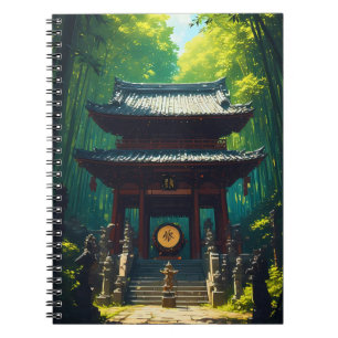 "Seijaku no Mon" – Poort van Tranquiliteit Notitieboek