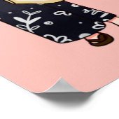 Seijin no Hi Kimono Girls Poster (Hoek)