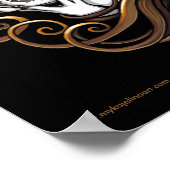 "Seika" Amber Roos Crystal Ball Angel Poster (Hoek)