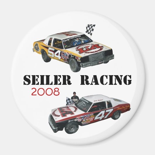 Seiler Racing '08 Magneet (Voorkant)