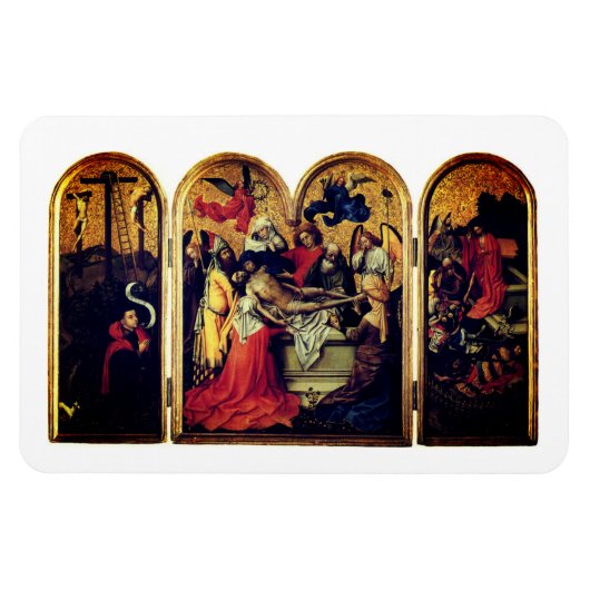 Seilern Triptych (door Robert Campin) Magneet (Horizontaal)