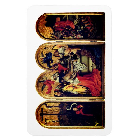 Seilern Triptych (door Robert Campin) Magneet (Verticaal)