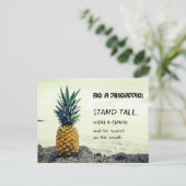 Sein eine Ananas Briefkaart (Staand voorkant)