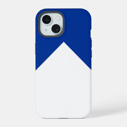 Sein vlag Alpha iPhone 15 Case (Achterkant)