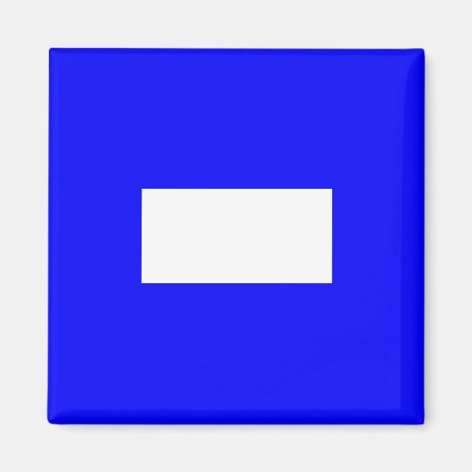 Sein Vlag Letter P (Papa) Magneet (Voorkant)