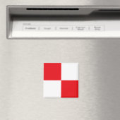 Sein Vlag Letter U (Uniform) Magneet (Insitu (Vaatwasser))