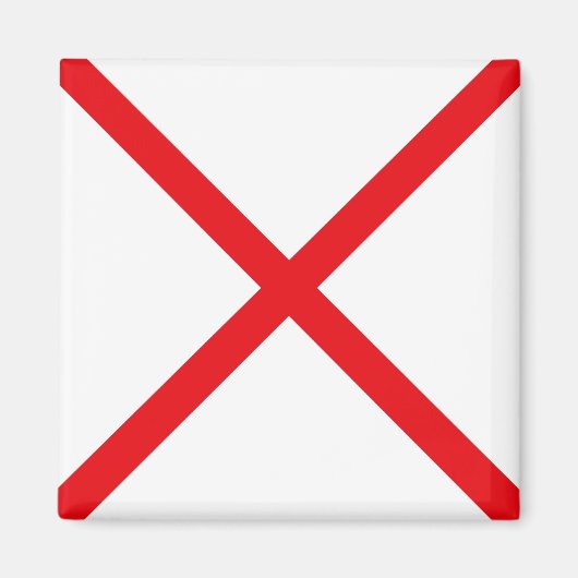 Sein Vlag Letter V (Victor) Magneet (Voorkant)