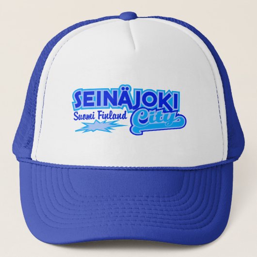 Seinäjoki City pet - blauw (Voorkant)